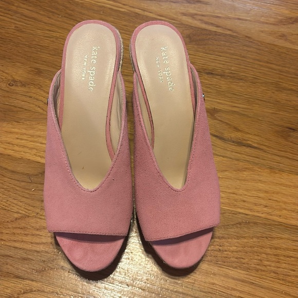 kate spade Shoes - Kate Spade New York Thea 6 Wedge Sandal Espadrille Rococo Pink Platform